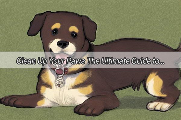 Clean Up Your Paws The Ultimate Guide to PostPoop Doggie Hygiene